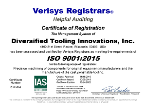 ISO 9001:2015 Certification